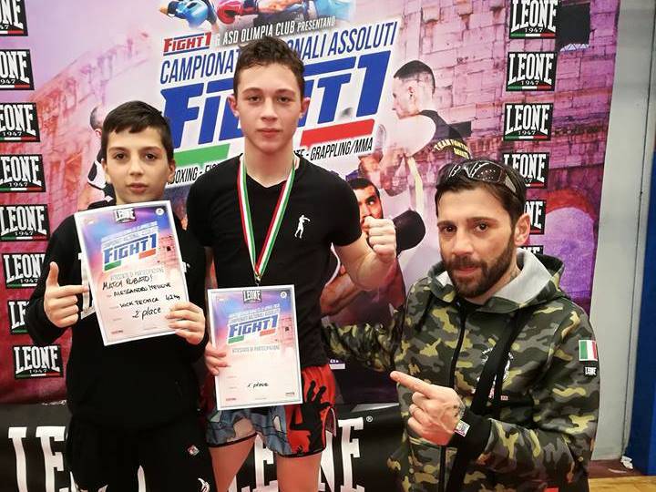 Shark Fighter Team - Campionati Italiani Assoluti Fight 1 - Roma