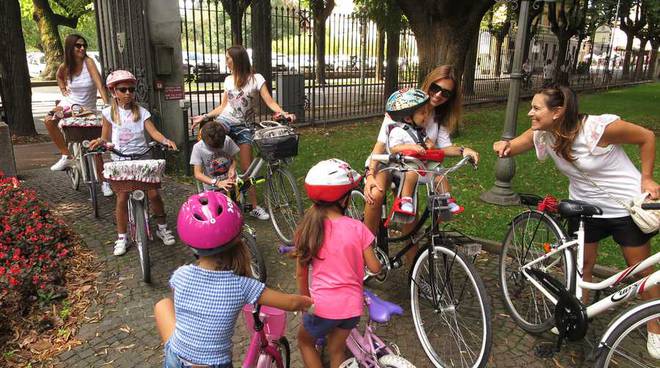 Biciclettata in famiglia