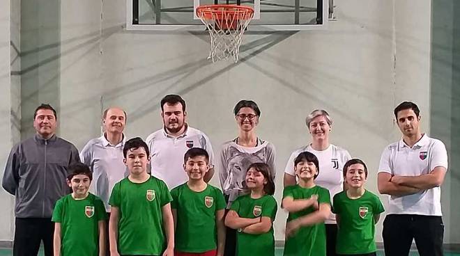 Allenamento minibasket OLC "Genitori e figli", un bel pomeriggio di gioco