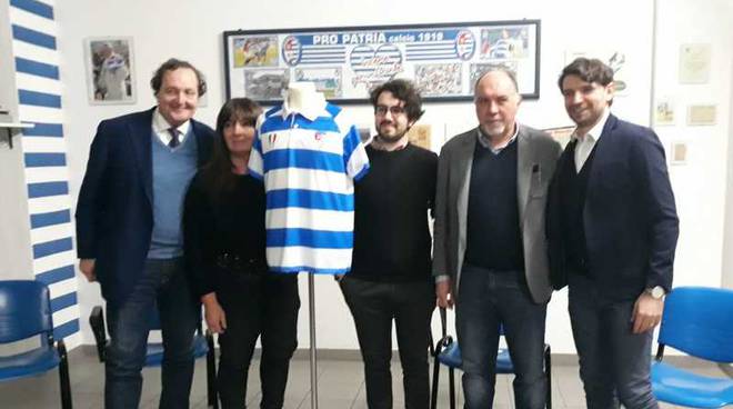 Presentata la maglia del centenario della Pro Patria