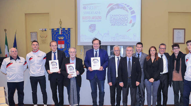 Presentato a Busto Arsizio il Campionato Italiano 2019 di Ginnastica Artistica maschile e femminile di Serie A1, A2 e B