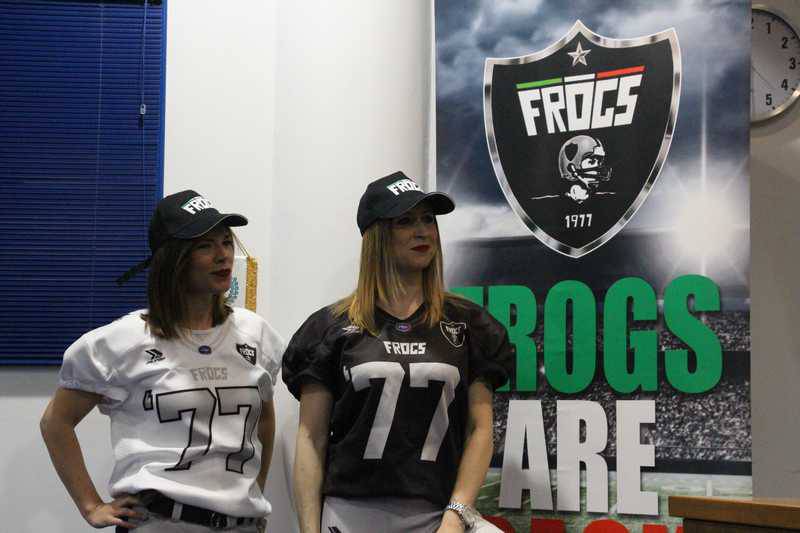 Presentazione Frogs Legnano Campionato Football Americano Terza Divisione 2019