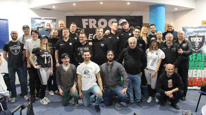 Presentazione Frogs Legnano Campionato Football Americano Terza Divisione 2019