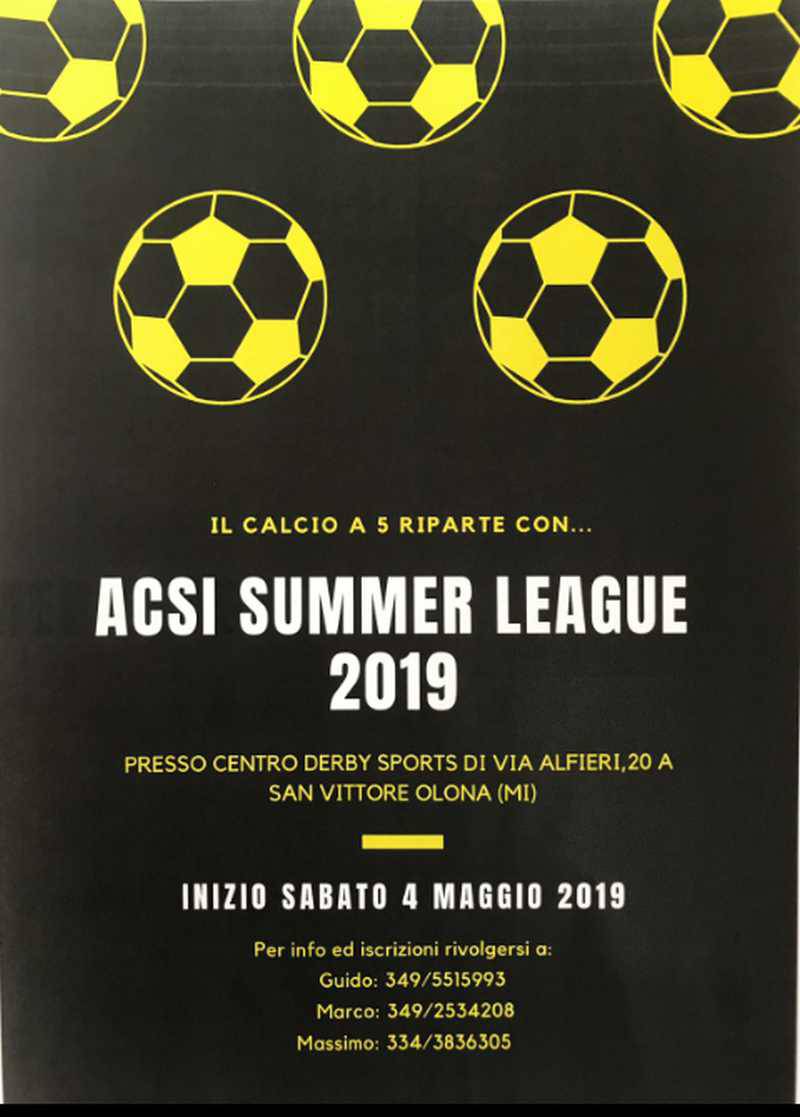 ACSI Summer League 2019
