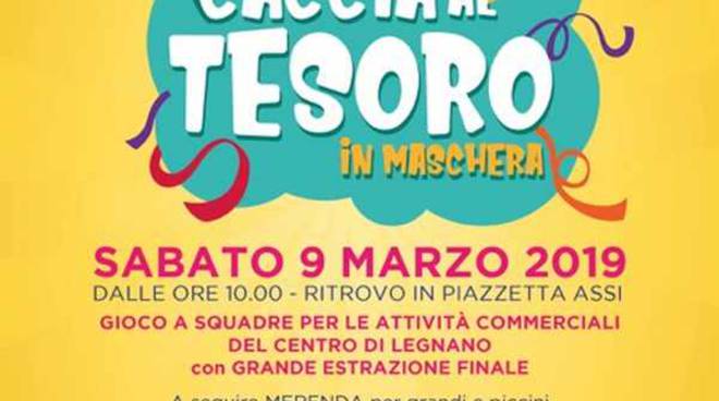 Caccia al tesoro in maschera a Legnano