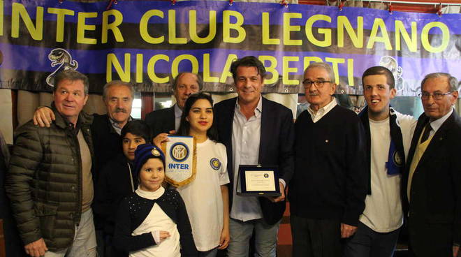 Nicola Berti a Legnano per i 111 anni dell'Inter