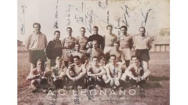 A.C. Legnano Serie B 1950-51 promozione in Serie A