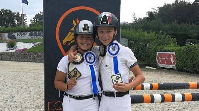 Giorgia Labricciosa e Manuele Olgiati quinta tappa del circuto Pony S.O. Lombadia 2019