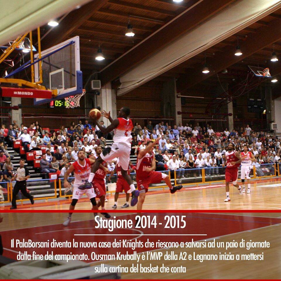 Knights Legnano Basket decennio 2009-2019