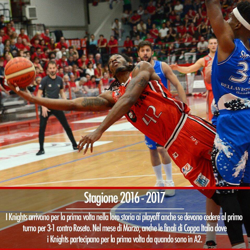Knights Legnano Basket decennio 2009-2019