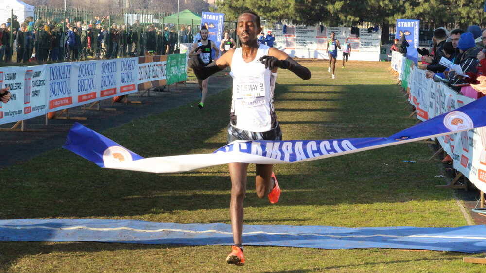 Mogos Yuemay vincitore63° Campaccio 2020 World Athletics Cross Country Permit 2020 Gara maschile