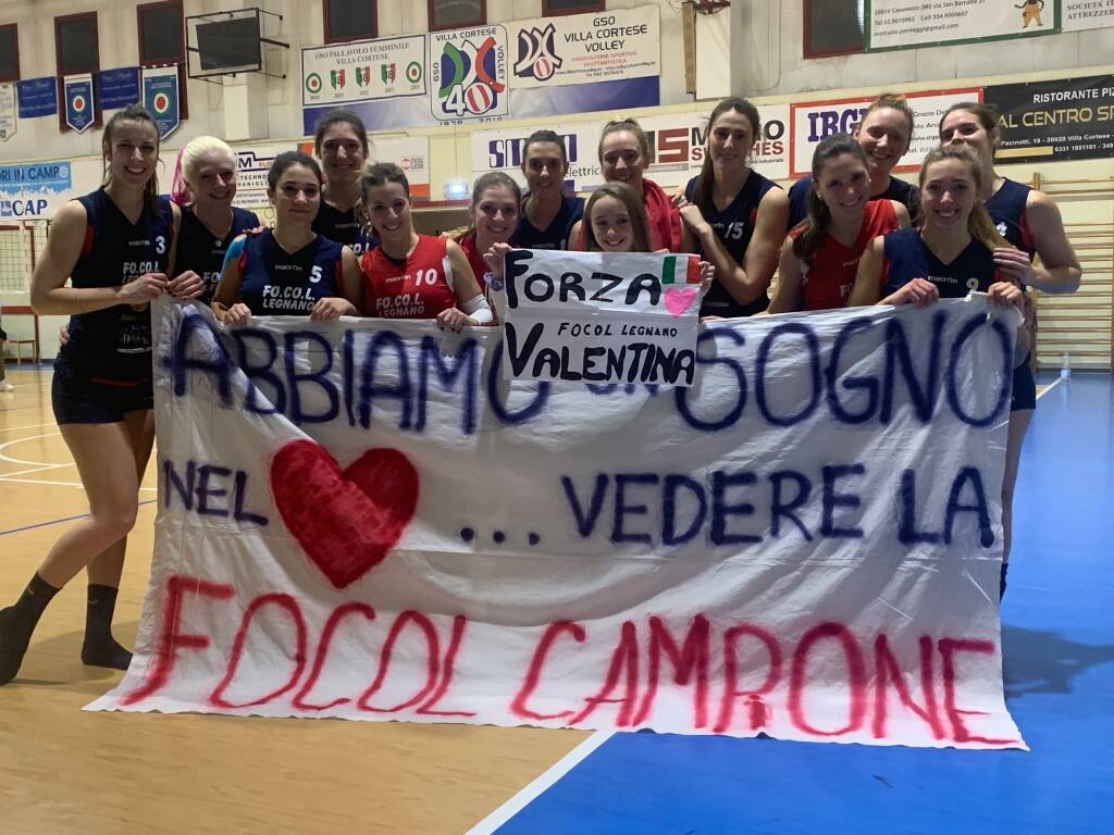 GSO Villa Cortese-GS FoCoL Volley Legnano 0-3