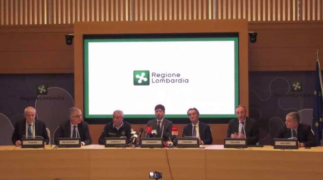 Conferenza Stampa Coronavirus Regione Lombardia 