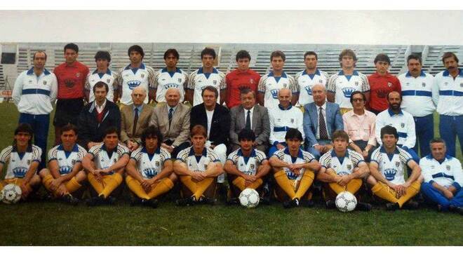 La rosa del Parma nella stagione 1985/86