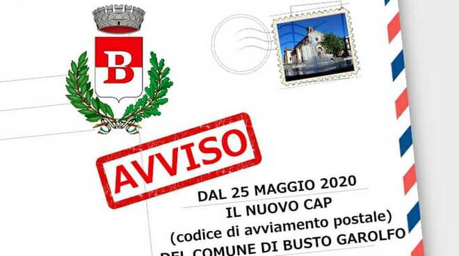 Nuovo Codice di Avviamento Postale CAP Busto Garolfo