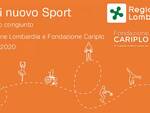 E' di nuovo sport 2020 Regione Lombardia Fondazione Cariplo