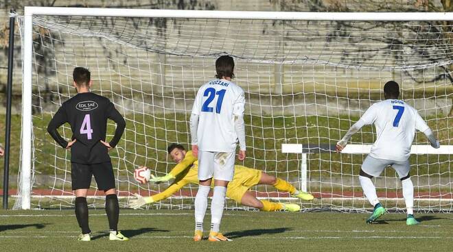 Folgore Caratese-Legnano 1-1 Russo para il rigore a Ngom