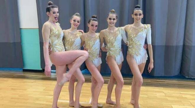 Ginnastica Moderna Legnano ritmica di squadra