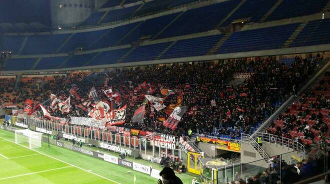 Curva Milan San Siro