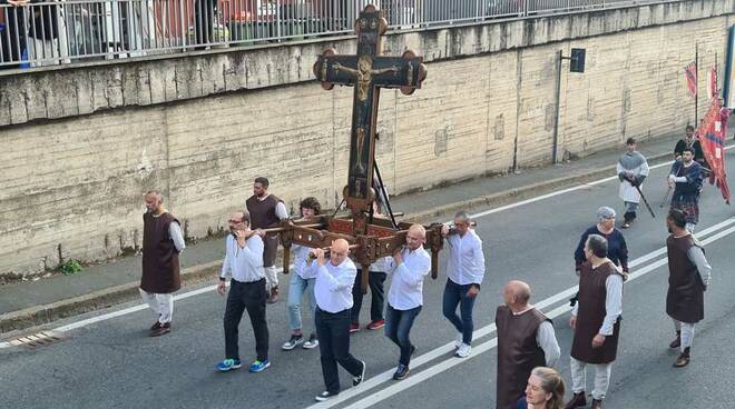 Traslazione della Croce dalla Flora alla Basilica