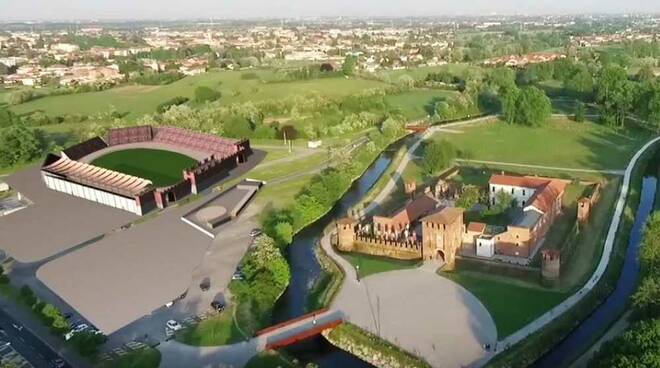 Palio di Legnano progetto pista al castello collegio dei capitani