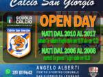 CALCIO SAN GIORGIO è tempo di Open Day !