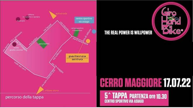 Giro d'Italia Handbike Cerro Maggiore