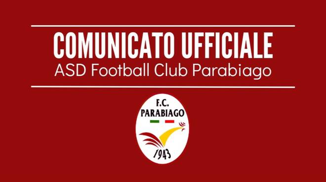 Comunicato stampa F.C. Parabiago 